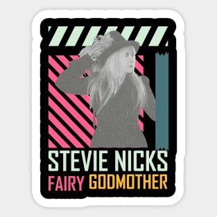 Stevie Nicks Retro Aesthetic Sticker